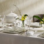 Karaca Fine Pearl Ralya 62 Parça 12 Kişilik Yemek Takımı Gold - Görsel 4