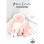 Umaybebek 3 PARÇA - Bebek Uyku Yatağı, Baş Yastık, Bebek Pikesi 0-2 Yaş - %100 Pamuk - Görsel 2