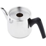 Jumbo Lizbon Midi 2 Parça Paslanmaz Çelik Isıya Dayanıklı Ergonomik Saplı Çaydanlık Seti - Görsel 3