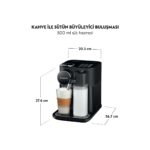Nespresso F541 Gran Latissima Süt Çözümlü Kahve Makinesi,Siyah - Görsel 2
