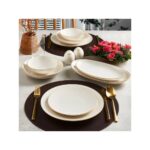 Güral Porselen Atina 60 Parça Yemek Takımı Gold Fileli