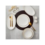 Güral Porselen Atina 60 Parça Yemek Takımı Gold Fileli - Görsel 2