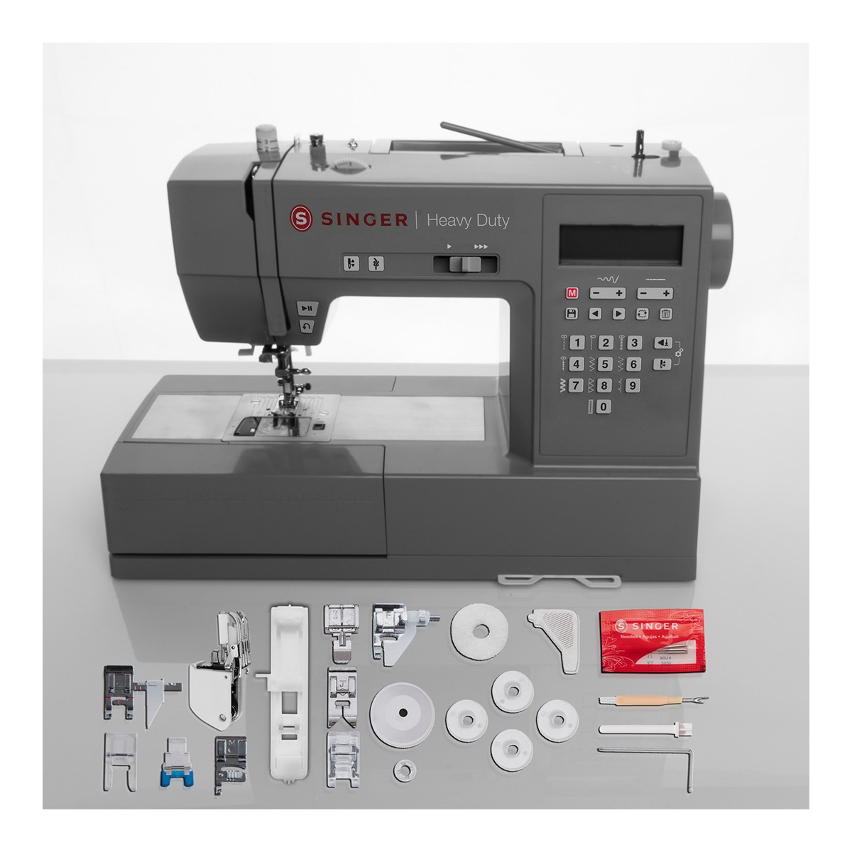 110000471611896.jpg Singer HD6705C Elektronik Dikiş Makinesi Gelişmiş Özellikler ile Metal Yapı - Görsel 1