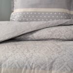 Yataş Bedding Amora Tek Kişilik Ranforce Nevresim Seti - Gri - Görsel 2