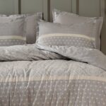 Yataş Bedding Amora Tek Kişilik Ranforce Nevresim Seti - Gri - Görsel 3