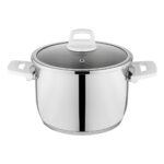 Schafer Optima Düdüklü Tencere Seti 4 + 6,5 lt Beyaz/Rose Gold - Görsel 5