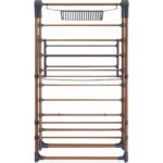 Devecioğlu Harbinger Nova Lux Kırmızı Metal Çamaşır Kurutma Askısı, 20 m Kapasiteli, Elektrostatik Boyalı, Hızlı Kurutma Özellikli - Görsel 2