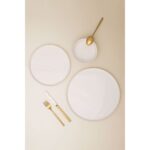 Porland Chopin Altın Yaldız 18 Parça 6 Kişilik Yemek Takımı