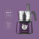 Karaca Mastermaid Power Multifunctional 10 İn 1 Grape Purple Mutfak Robotu, Blender Seti 2000w - Görsel 2