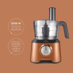 Karaca Mastermaid Power Multifunctional 10 in 1 Bronzy Mutfak Robotu, Blender Seti 2000w - Görsel 2