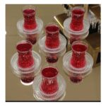 Paşabahçe Elysia 6 Adet Çay Bardağı + 6 Adet Riva Elysia Uyumlu Çay Tabağı - Görsel 3