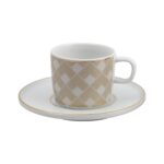 Güral Porselen 4 Parça 2 Kişilik Kahve Takımı 4943 - Görsel 2