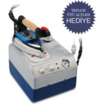 Silter Buhar Kazanlı Ütü 2 Litre Bej Renk Damlama Önleyici Akrilik Tabanlı Güçlü Performans