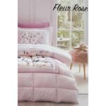 Özdilek Fleur Rose Çift Kişilik Uyku Seti Pembe - Görsel 4