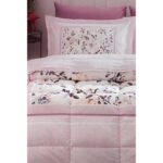 Özdilek Fleur Rose Çift Kişilik Uyku Seti Pembe - Görsel 5