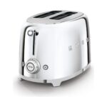 Smeg 50'S Style Retro Paslanmaz Çelik 1x2 Ekmek Kızartma Makinesi TSF01SSEU - Görsel 4