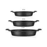 Amboss Astral 3 Parça Granit Döküm Sahan Seti - Görsel 4