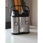 Manada Çiftli Çelik Termos 2+2 lt + 3 Bardaklı Termos - Görsel 2