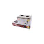 mizan Çay Semaveri Çay Kazanı 20LT Elektrikli 2 Hazneli Tek Ocaklı (Demlik Dahil Değildir) - Görsel 2