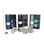 Manada Çiftli Çelik Termos 2+2 lt + 3 Bardaklı Termos - Görsel 4