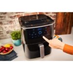 Tefal  Easy Fry & Grill & Steam+ Yağsız Fritöz Airfryer 6,5 Litre Kapasite Hava ile Kızartma & Izgara & Buharlı Pişirme - Görsel 2