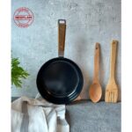 Neoflam Bien Black İndüksiyonlu Wok Tava Akasya Ağacı Saplı 20 cm - Görsel 2