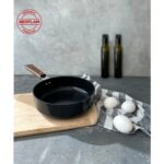 Neoflam Bien Black İndüksiyonlu Wok Tava Akasya Ağacı Saplı 20 cm - Görsel 4