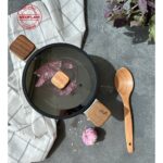 Neoflam Bien Black Indüksiyonlu 20 cm Tencere, Akasya Ağacı Sap ve Kulplu - Görsel 5