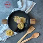 Neoflam Bien Black Indüksiyonlu 24 cm Sığ Tencere, Akasya Ağacı Sap ve Kulplu - Görsel 4