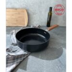 Neoflam Bien Black Indüksiyonlu 24 cm Wok Tava, Akasya Ağacı Saplı - Görsel 2