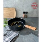 Neoflam Bien Black Indüksiyonlu 24 cm Wok Tava, Akasya Ağacı Saplı - Görsel 4