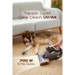 Fakir Uvax UV-C Işınlı Yatak ve Koltuk Temizleyici Toz Torbasız Süpürge - Görsel 5