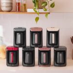 Karaca Hatır Köz Türk Kahve Makinesi Kırmızı 5 Fincan Kapasiteli Bol Köpüklü - Görsel 5