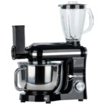 Icotech SM50 Siyah LED Ekranlı Hamur Mayalama Kıyma Çekme Blender 2000W 6,5 Litre Stand Mikser Mutfak Şefi Hamur Yoğurma Makinesi - Görsel 5