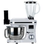 Icotech SM50 Beyaz LED Ekranlı Hamur Mayalama Kıyma Çekme Blender 2000W 6,5 Litre Stand Mikser Mutfak Şefi Hamur Yoğurma Makinesi - Görsel 5