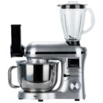 Icotech SM50 Gümüş LED Ekranlı Hamur Mayalama Kıyma Çekme Blender 2000W 6,5 Litre Stand Mikser Mutfak Şefi Hamur Yoğurma Makinesi - Görsel 5