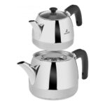 Karaca New Galya Buhar Kapaklı Midi Çaydanlık Satin - Görsel 4