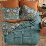 Yataş Madie Çift Kişilik Triola Uyku Seti - Zümrüt Yeşili