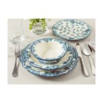 English Home Intense Porselen Yemek Takımı 24 Parça 6 Kişilik Mavi - Görsel 2