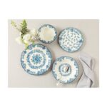 English Home Intense Porselen Yemek Takımı 24 Parça 6 Kişilik Mavi - Görsel 4