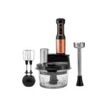 Karaca 8 In 1 Mastermaid Prosteel Cam Hazneli 6 Bıçaklı Uzun Blender Ayaklı Mutfak Robotu 2500W Güçlü Motor - Görsel 3