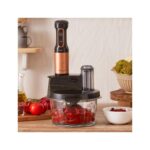 Karaca 8 In 1 Mastermaid Prosteel Cam Hazneli 6 Bıçaklı Uzun Blender Ayaklı Mutfak Robotu 2500W Güçlü Motor - Görsel 5