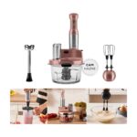Karaca 8 In 1 Mastermaid Prosteel Cam Hazneli 6 Bıçaklı Uzun Blender Ayaklı Mutfak Robotu 2500W Güçlü Motor+ Onerous Mutfak Tartısı - Görsel 2