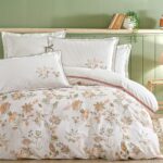 Puffy Imelda Çift Kişilik Ranforce %100 Pamuk Nevresim Takımı - Adaçayı