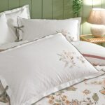 Puffy Imelda Çift Kişilik Ranforce %100 Pamuk Nevresim Takımı - Adaçayı - Görsel 2