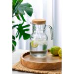 Paşabahçe Hoop Mantar Kapaklı Cam Kulplu Sürahi 1500 cc - Görsel 2