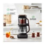 Karaca Çaysever Robotea Pro Wifi Connect 4 In 1 Konuşan Otomatik Cam Çay ve Filtre Kahve Makinesi Premium - Görsel 4