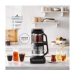 Karaca Çaysever Robotea Pro Wifi Connect 4 In 1 Konuşan Otomatik Cam Çay ve Filtre Kahve Makinesi Premium - Görsel 5