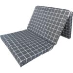 Vip Home Concept Vip Katlanır Yer Yatağı (8 cm Kalın)Sünger Yatak 80X180X8 Cm-Gri Pano