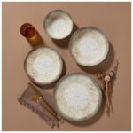 Güral Porselen Camelia 24 Parça 6 Kişilik Yemek Takımı - 1823